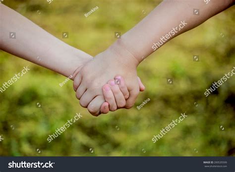 Children Holding Hands Foto Stok 200535599 Shutterstock