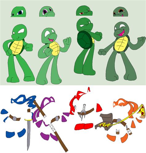 Tmnt Base 1~turtle Trouble~ By Xbox Ds Gameboy On Deviantart