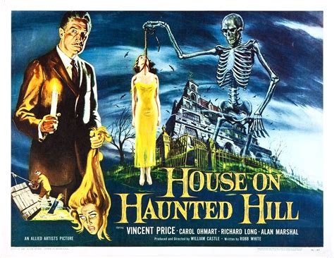 House On Haunted Hill 1959 Movie Poster The Movie Shelf