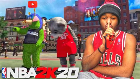Two Big Mascots Takeover The Park In Nba 2k20 Best Build Nba 2k20