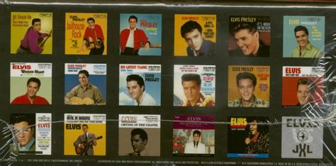 Elvis Presley Cd Elvis 18 Uk 1s 18 Cd Singles With Picture Sleeves