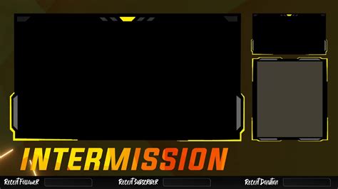 Stream Overlay Intermission For Twitch And Facebook Youtube