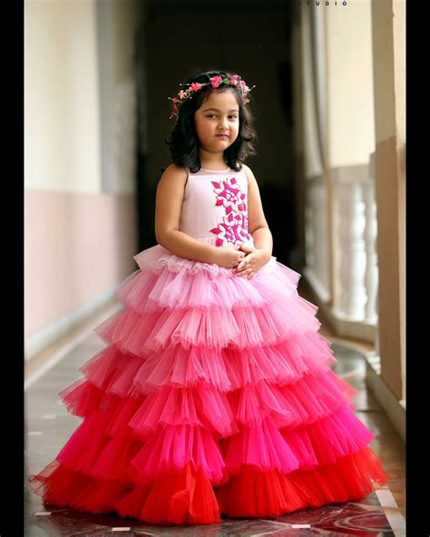 Image May Contain 1 Person Frocks For Girls Kids Party Wear Dresses