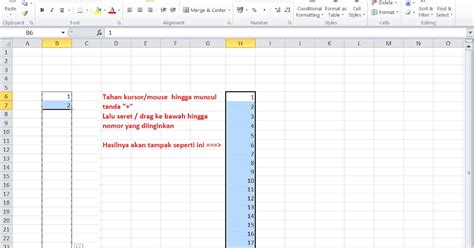 Cara Mudah Membuat Nomor Urut Otomatis Di Excel Riset