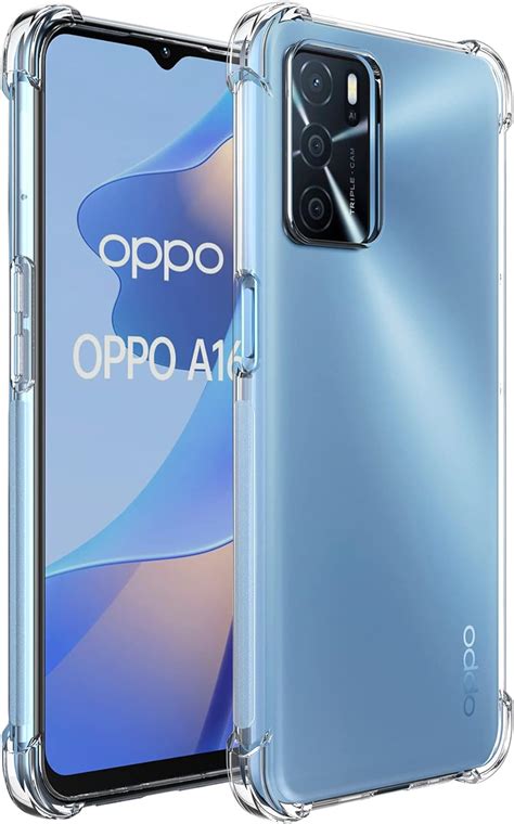 Cresee Case For Oppo A16 Oppo A16s Oppo A54s Crystal Clear Cover
