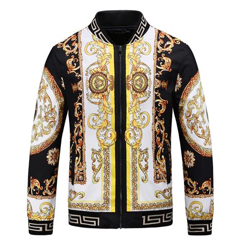 2019 Luxury Style Mens Designer Jacket Man Autumn Spring Jackets Medusa Beauty Face Printing