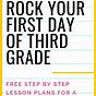 First Day Of 3rd Grade Printable
