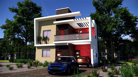 30x30 Feet Morden House Plan 3bhk 900 Sqft Home Design With Car