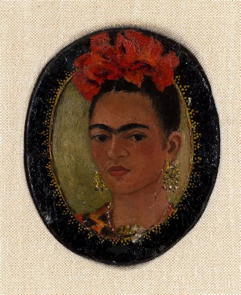 🔞frida Kahlo Autorretrato En Miniatura C 1938 Of Frida Kahlo Nude