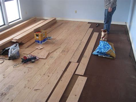 Diy Plywood Wood Floors Full Instructions Save A Ton On Wood Flooring