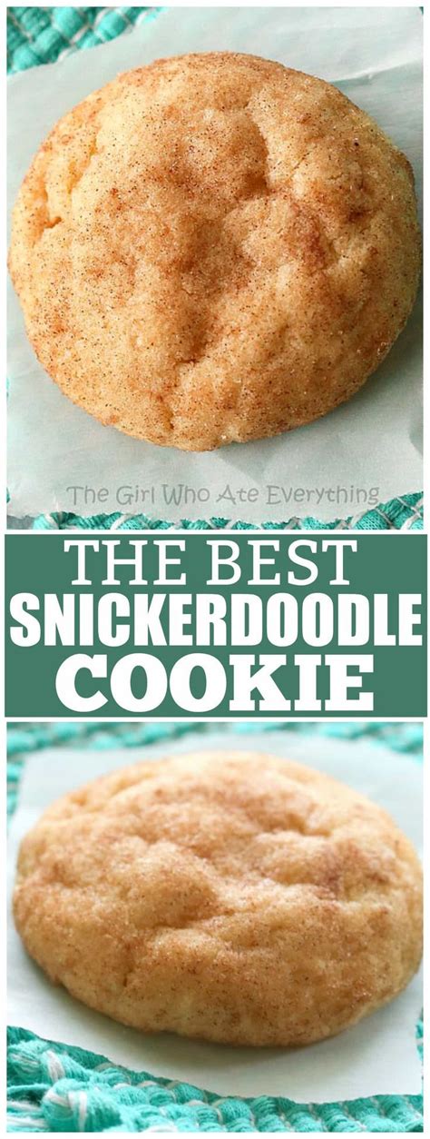 This Is The Best Snickerdoodle Cookie Recipe Using All Butter No