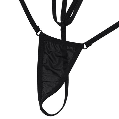 women s sexy shoulder straps g strings tiny mini micro bikini swimwear