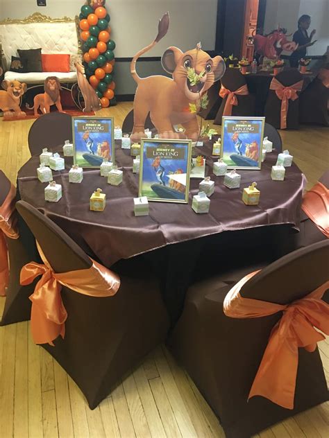 Lion King Baby Shower Party Ideas Photo 5 Of 11 Catch My Party