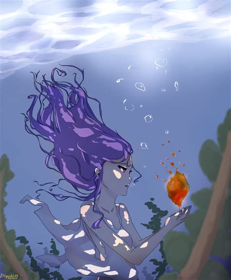 In this step by step hair drawing tutorial i'll present concepts to help you problem solve your way through all of your hair. UnderWater Anime Drawing by miisa-011 on DeviantArt