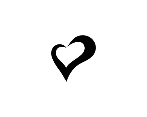 Love Heart Symbol Logo Templates 595039 Vector Art At Vecteezy