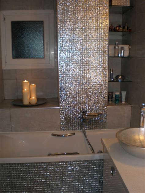 A glass bathroom floor into the future occurring taking into account the child support for guests the magic of walking greater than glass tile on bathroom floor. Mosaic Bathrooms - Decoholic