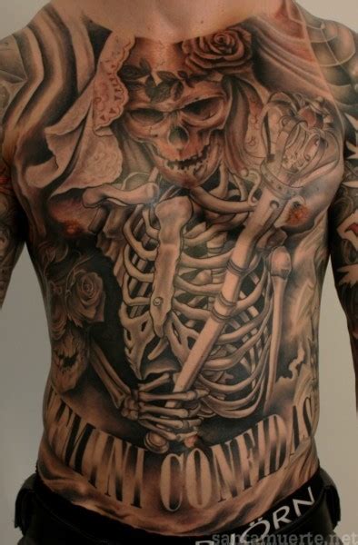 122 tattoos de la Santa Muerte