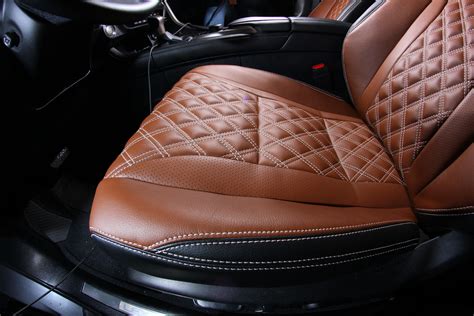 Lexus Rx Custom Interior Custom Stitch Diamonds Upholstery Covers