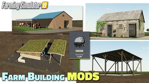 Fs19 Farm Buildings Mods 2020 02 26 Review Youtube