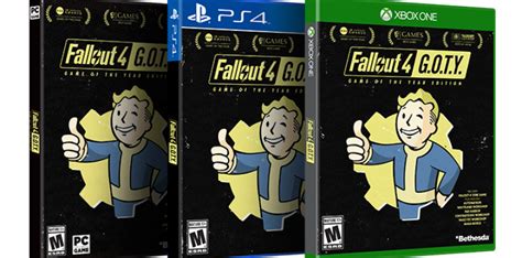 Fallout 4 Game Of The Year Edition Announced Marooners Rock