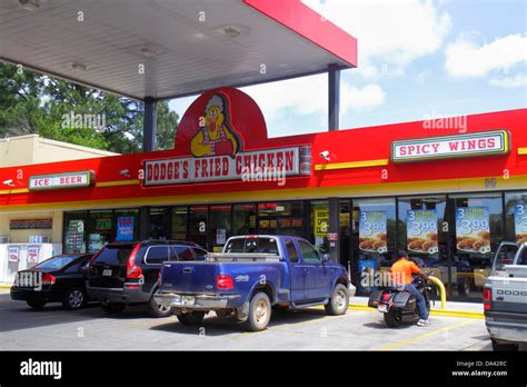 Florida Panama City,Dodge's Fried Chicken,gas station,petrol