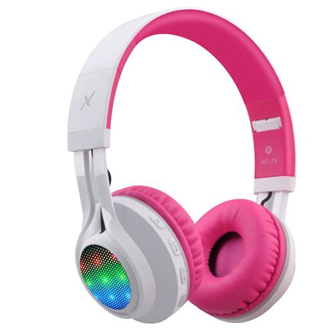 The Foldable Led Light Headphones For Kids Girls Headphones