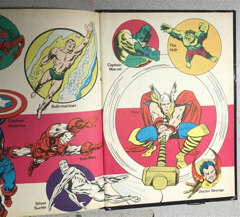 Marvel Comics Annual 1969 Marvel Comics World Uk Hardcover Vg Ebay