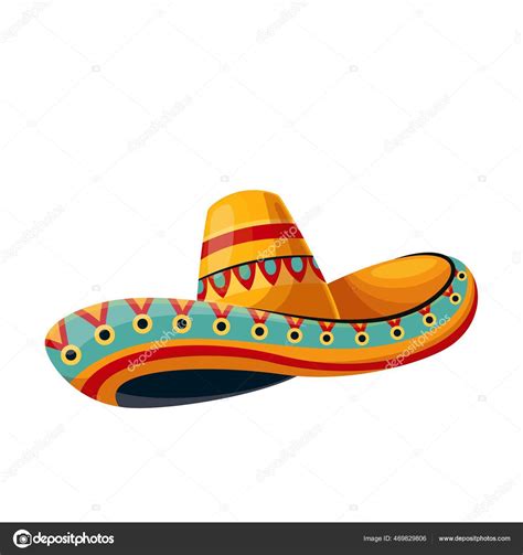 Mexican Sombrero Tradition Hat Icon Stock Vector Image By ©tory 469829806