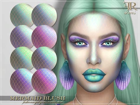 Frs Mermaid Blush By Fashionroyaltysims At Tsr Sims 4 Updates