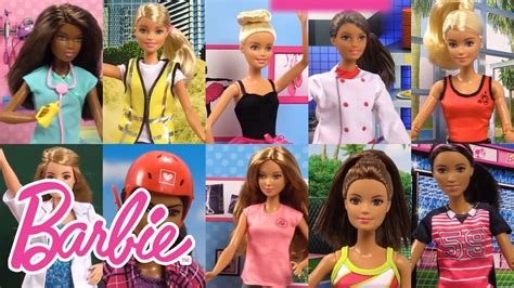 Top 10 Barbie Careers Barbie Careers Barbie Youtube