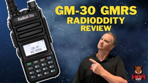 Radioddity Gm 30 Review Great Entry Point For Gmrs That Wont Break The