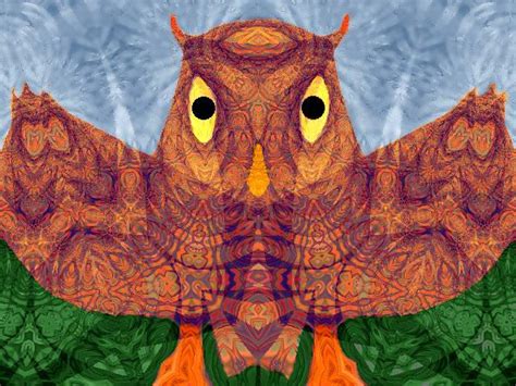 Fractal Owl By Very Old Geezer On Deviantart