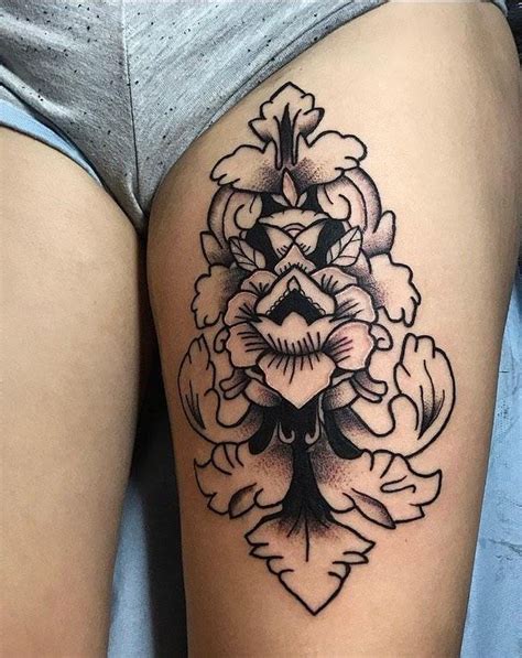 55 Most Beautiful Thigh Tattoos You Will Love Xuzinuo Page 12