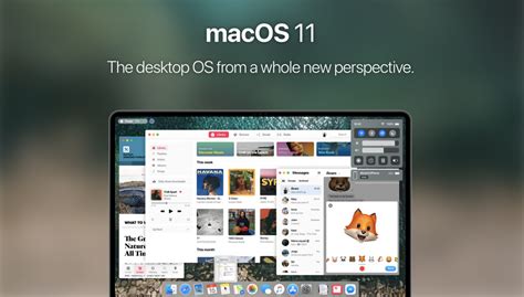 Macos 11 Concept Design Features Universal Apps New Ui And More