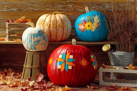 Pumpkin Painting Ideas 7 Easy Ideas For Halloween Plus Free Template