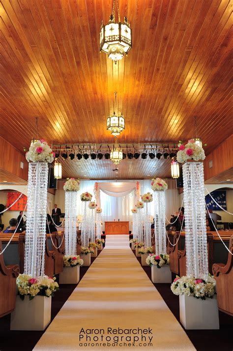 Church Wedding Aisle Designed By Celebrations In Grand Cayman