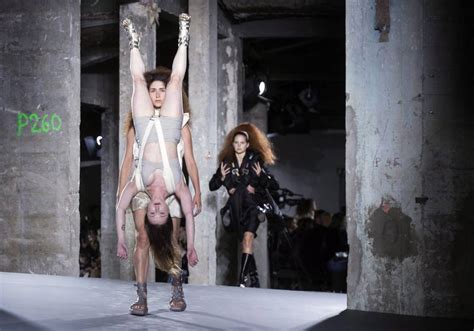 fashion designer rick owens latest craze models wearing models new york daily news