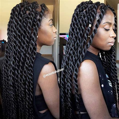 Senegalese Twists Hairstyles Best Hairstyles In Your 40s