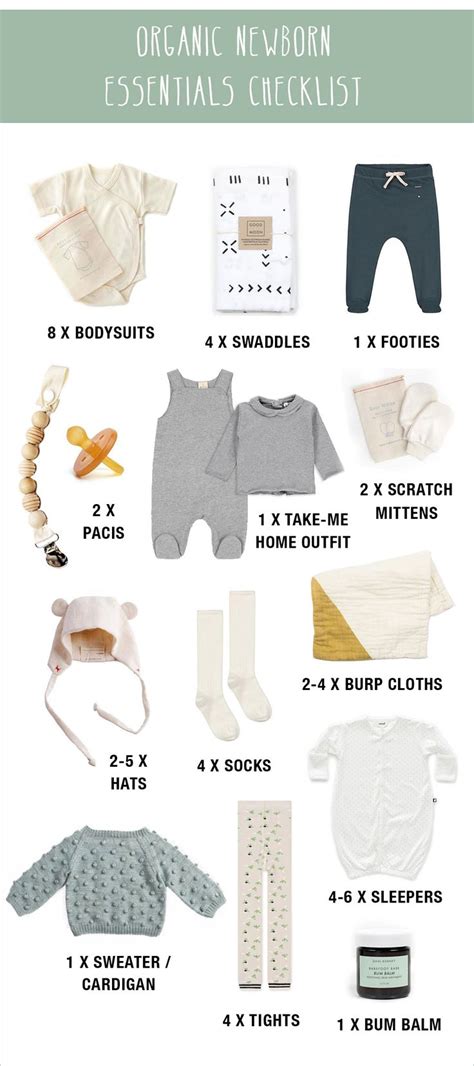 Bathtime is a joyous way for parents to bond with their baby. Organic Newborn Essentials Checklist | Newborn essentials ...