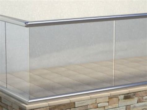 Glass Balcony,Metal base - RailClone library for 3ds Max