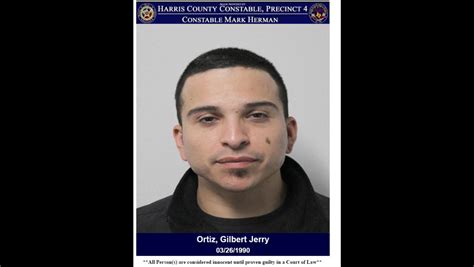 harris county deputies arrest man with felony warrant during theft at