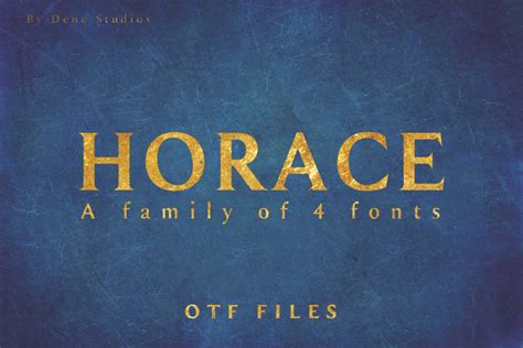 Horace Font By Denestudios Creative Fabrica Elegant Serif Fonts