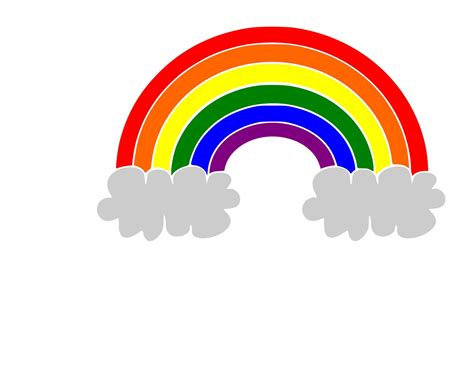 Rainbow Svg Cut File Cricut Silhouette Cameo Paper Crafting