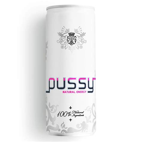 24 X Pussy Natural Energy Drink 250ml The Olive Shop