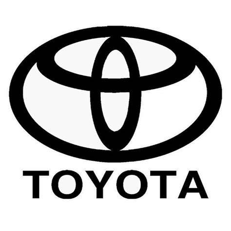 Toyota Logo Vinyl Decal For Cars Laptops Sticker Mirrors Etsy