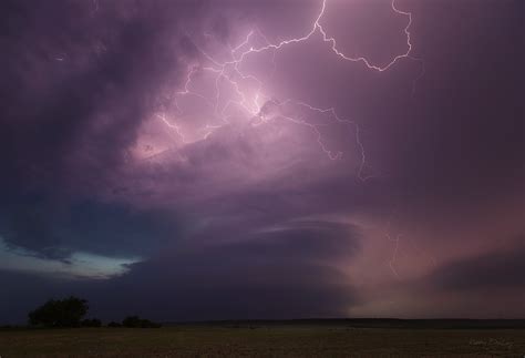 Lightning Photography In Throckmorton Texas