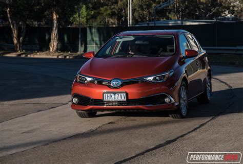 2016 Toyota Corolla Hybrid Review Video Performancedrive