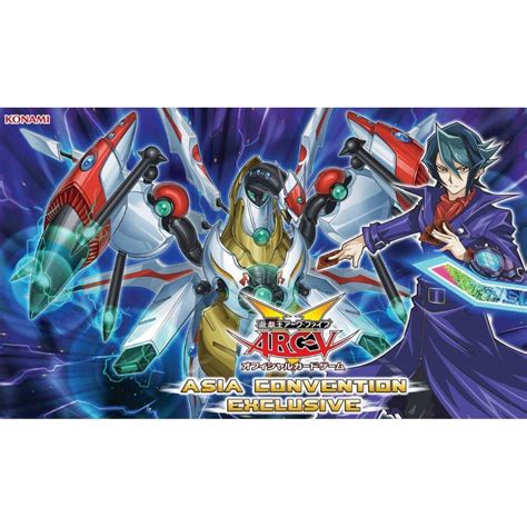 Custom Print Yugioh Cards Playmat Asia Convention Exclusive Playmat