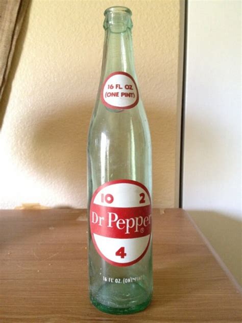 Drpepper Glass Bottle 1 Pint By Amysdesertplace On Etsy