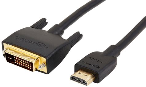 Amazonbasics Dvi To Hdmi Cable 24 Pack Electronics